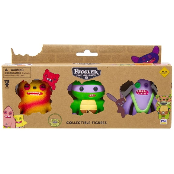 Fuggler Old Tooth, Donatello & Sasquoosh Mini Figure 3-Pack