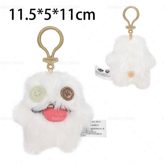 Fuggler Plush Keyrings Funny Ugly Monster Fugg Mr Needles Greedy Grinner Shameless Goof Cute Plush Collectible Backpacke Pendant