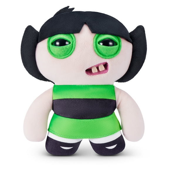 Fuggler Powerpuff Girls 9 inch (Buttercup), Funny Ugly Monster Soft Stuffed Plush Toy by ZURU