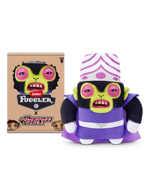 Power Puff Girls 9-Inch Licensed (Mojo Jojo) by ZURU - Ugly Monster Plush Toy for All Ages