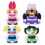 Fuggler Powerpuff Girls 9-Inch Plush Toy (Set of 4) by ZURU Funny Ugly Monster Stuffed Animal with Human-Like Teeth, Collectible Plush for Kids, Tweens, Teens, Adults & Cartoon Fans