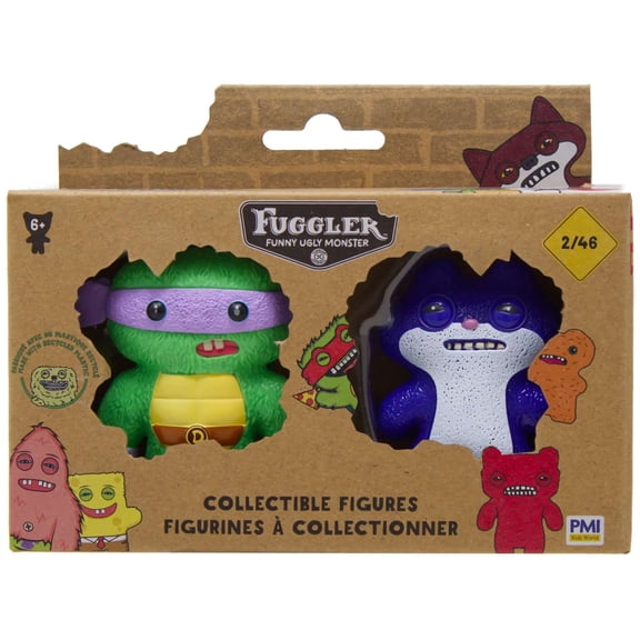 Fuggler Series 2 Donatello & Suspicious Fox Mini Figure 2-Pack