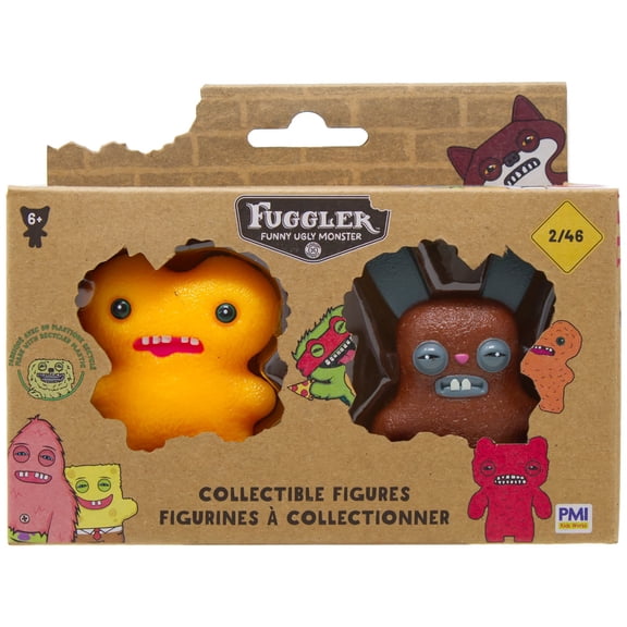 Fuggler Series 2 Gap Tooth Mcgoo & Rabid Rabbit Mini Figure 2-Pack
