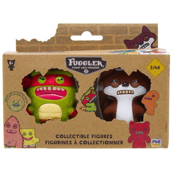 Fuggler Series 2 Raphael & Suspicious Fox Mini Figure 2-Pack