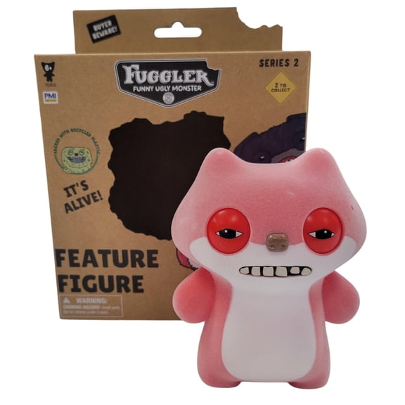 Fuggler Series 2 Red Sketchy Squirrel Feature Figure