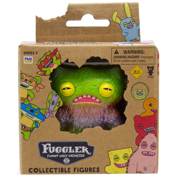 Fuggler Series 2 Wide Eyed Weirdo Mini Figure [Green & Metallic]
