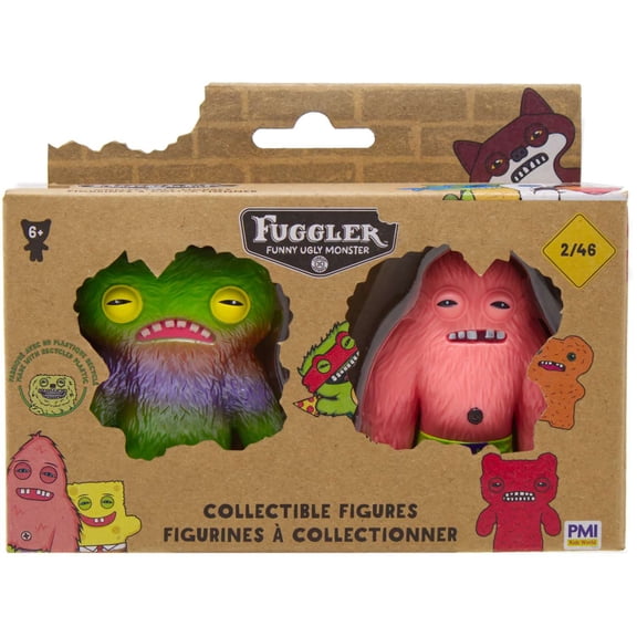 Fuggler Series 2 Wide Eyed Weirdo & Patrick Mini Figure 2-Pack