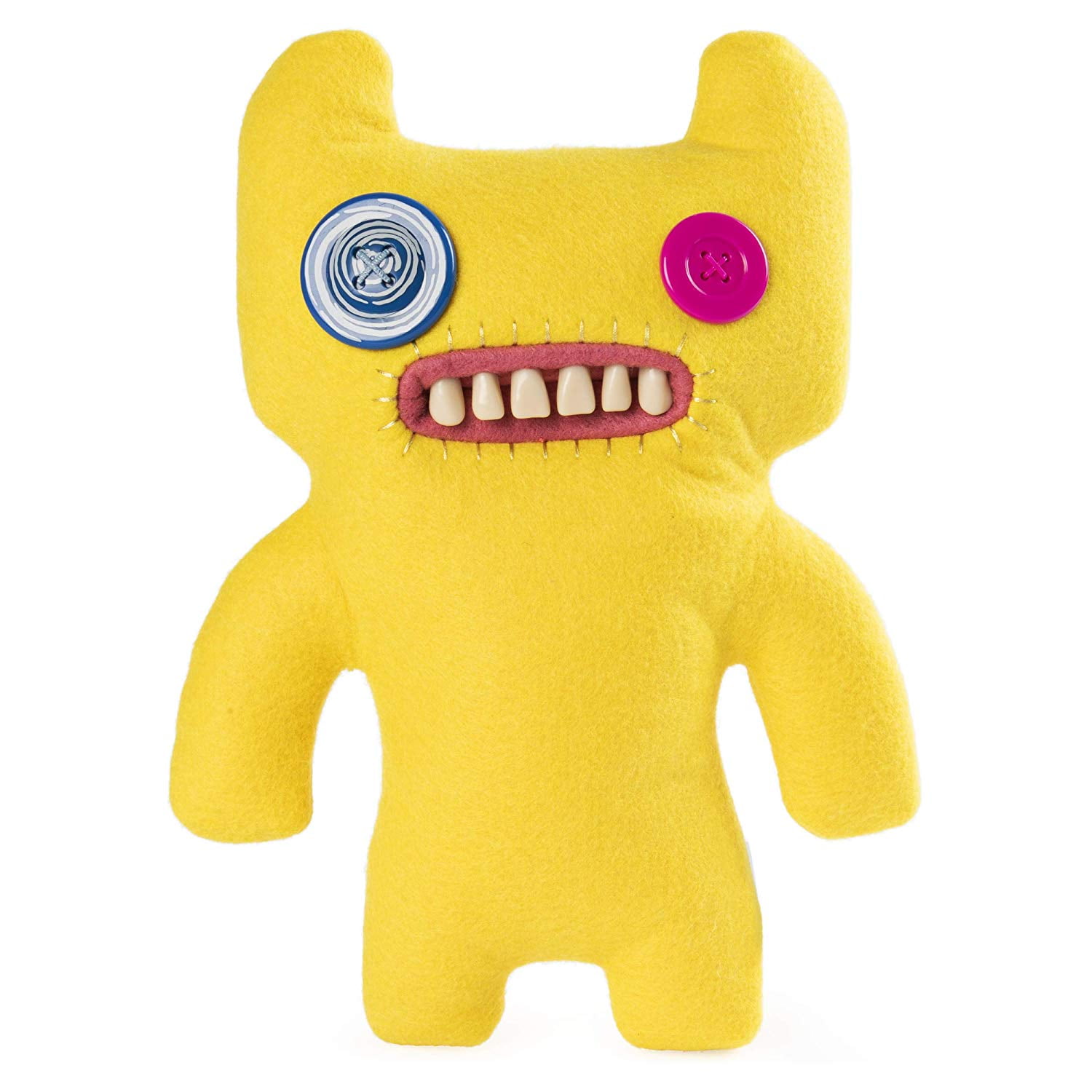 Fuggler 9-Inch Funny-Ugly Monster, Yellow Stuffed Animal Toy for