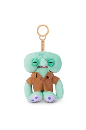 SpongeBob Key Rings 5 inch (Squidward), Funny Ugly Monster Plush Keychain by ZURU