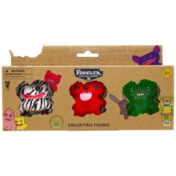 Fuggler Stinkface, Gaptooth McGoo & Squidge Mini Figure 3-Pack