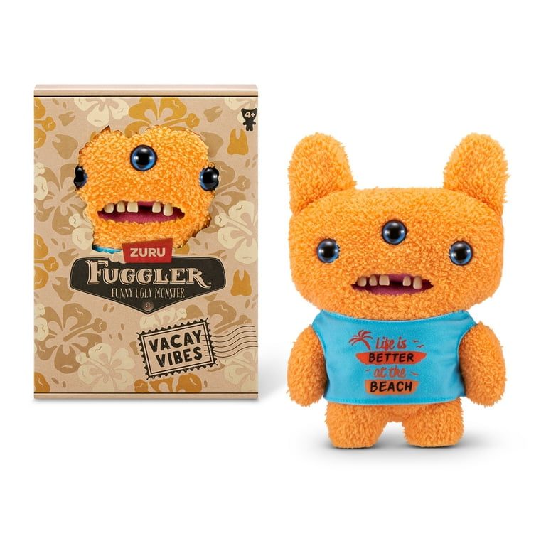 Fuggler Vacay Vibes 9 inch (Reek-O), Funny Ugly Monster Soft Plush