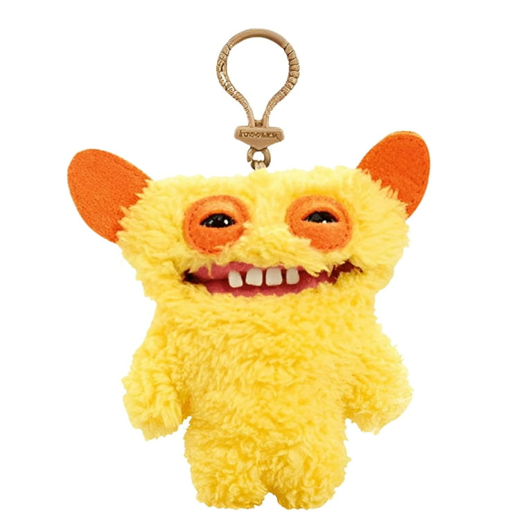 ぬいぐるみ USED FUGGLER GRIN GRIN Fugglers 5 Inch Plush Clip On Wave 1 | Grin Grin Yellow