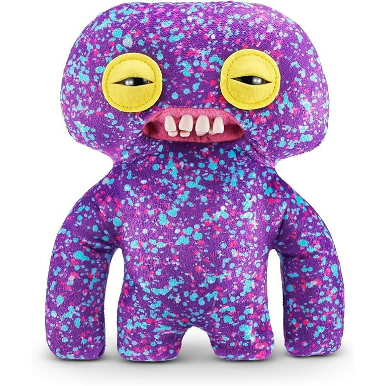 Fuggler Laboratory Misfits Plush, Funny Ugly Monster, Purple