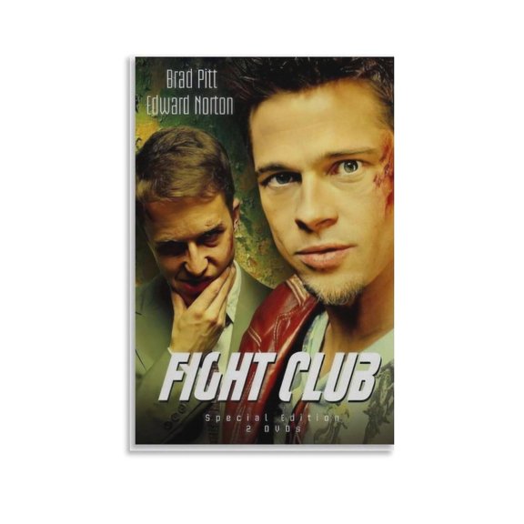 Fught club Canvas Art Poster And Wall Art Picture Print Modern Family Bedroom Decor Posters