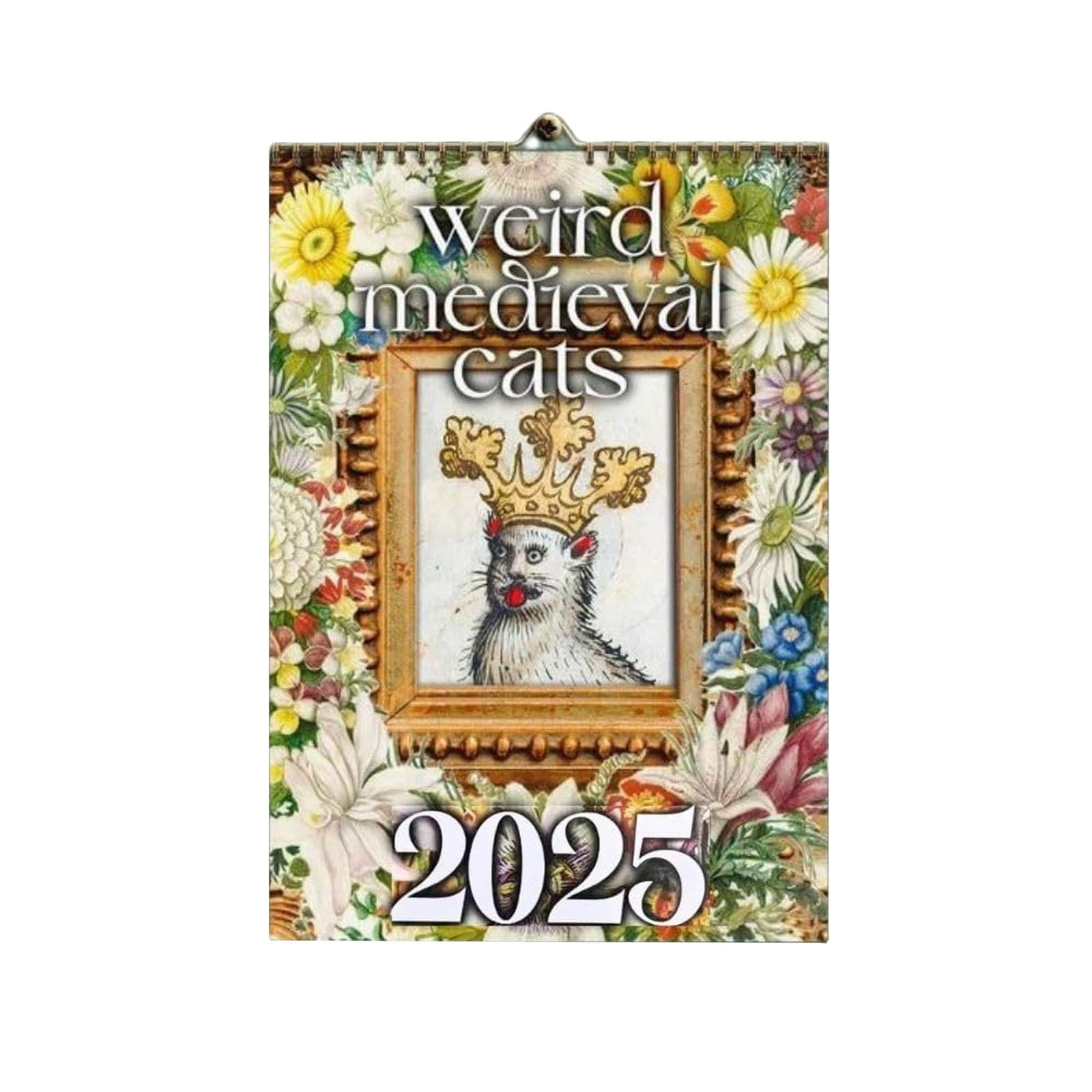 Fugit Medieval Cats Calendar 2025 Medieval Cats Calendar 12 Months