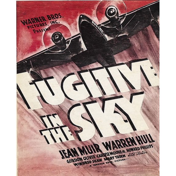 Fugitive In The Sky Canvas Art - (11 x 17)