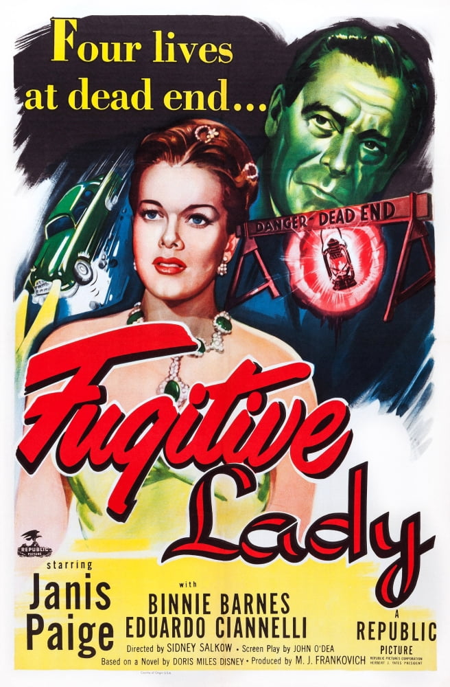 Fugitive Lady Canvas Art - (24 x 36)
