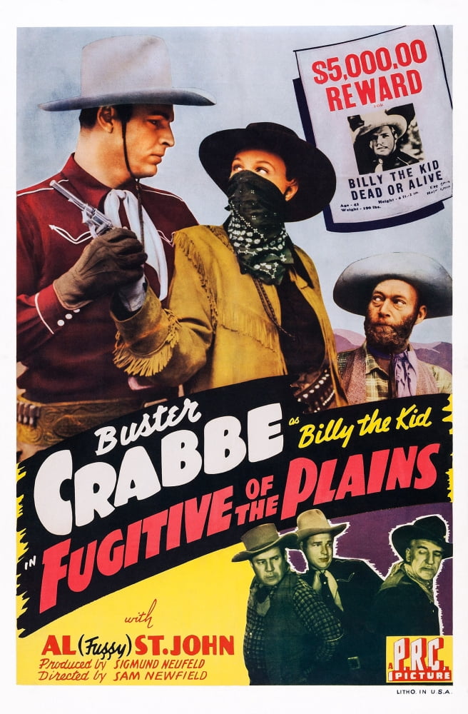 Fugitive Of The Plains U Canvas Art - (24 x 36)