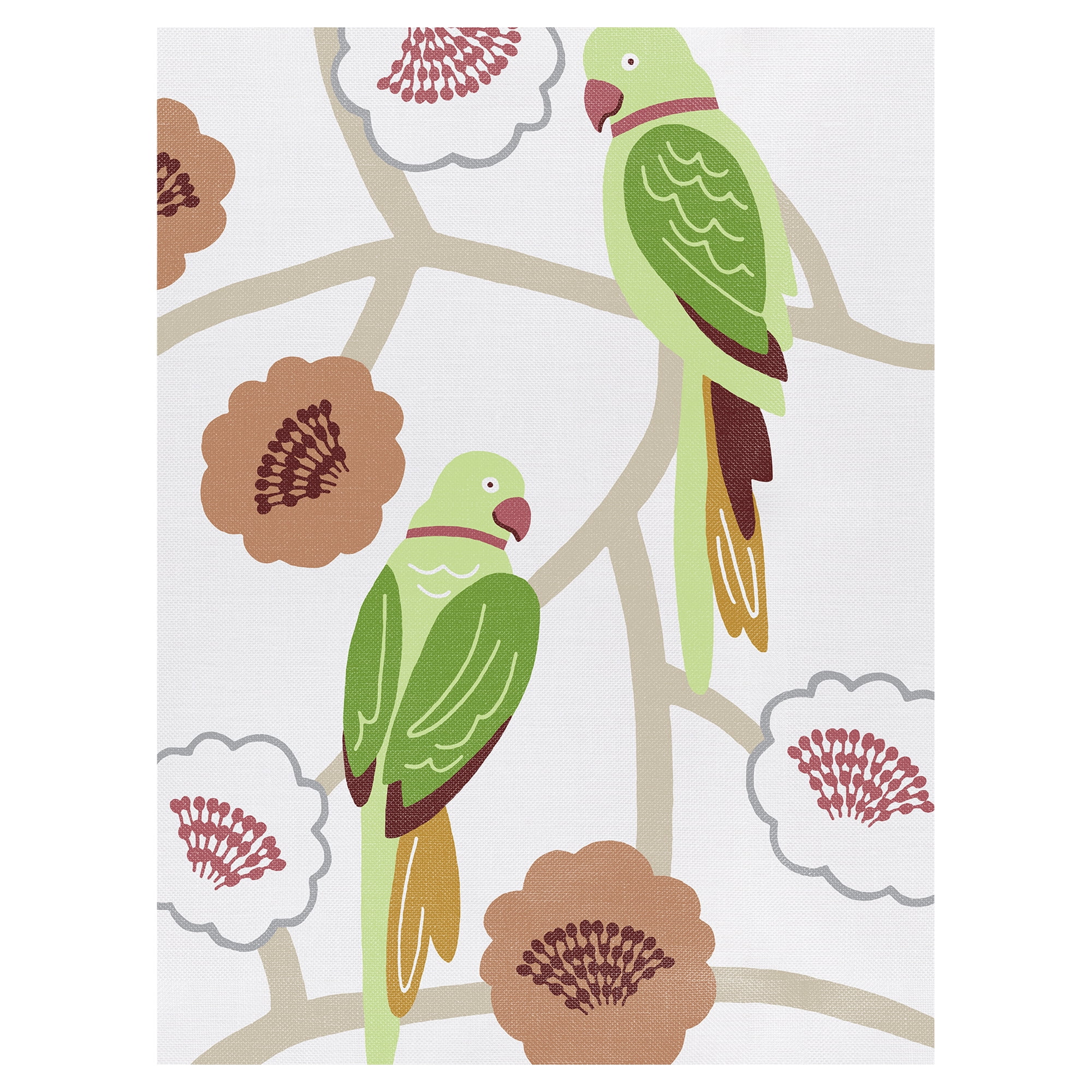 Fuglar Titan by Kristine Hegre Parrots Canvas Art