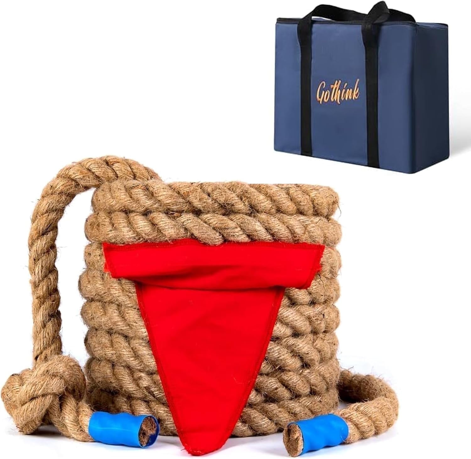 Fugocen 20Ft Field Day Tug of War Rope for Kids and Adults Outdoor Games Family Team Building