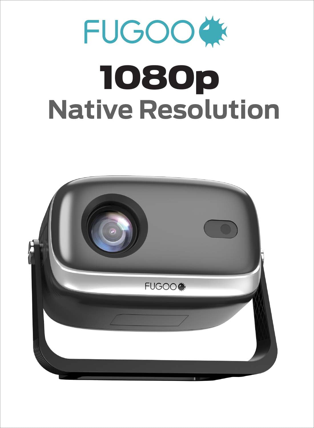 FUGOO OUTDOOR PROJECTOR & SOUNDBAR BUNDLE WITH TRIPOD...