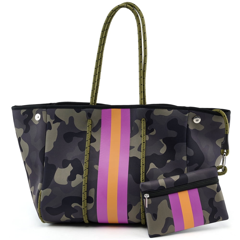 Large neoprene cheap tote bag