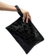 Fugua Wristlet Wallets for Women Vegan Leather Classic Hand Bags Women Clutch Purse