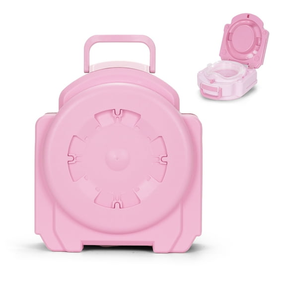 Fugualin Baby Carry Potty,Portable Potty for Toddler Kids Travel,Toddler Potty Toilet, Carry Baby Potty Toddler Toilet Seat for Camping Park Outdoor,Children Car Potty (Blue)