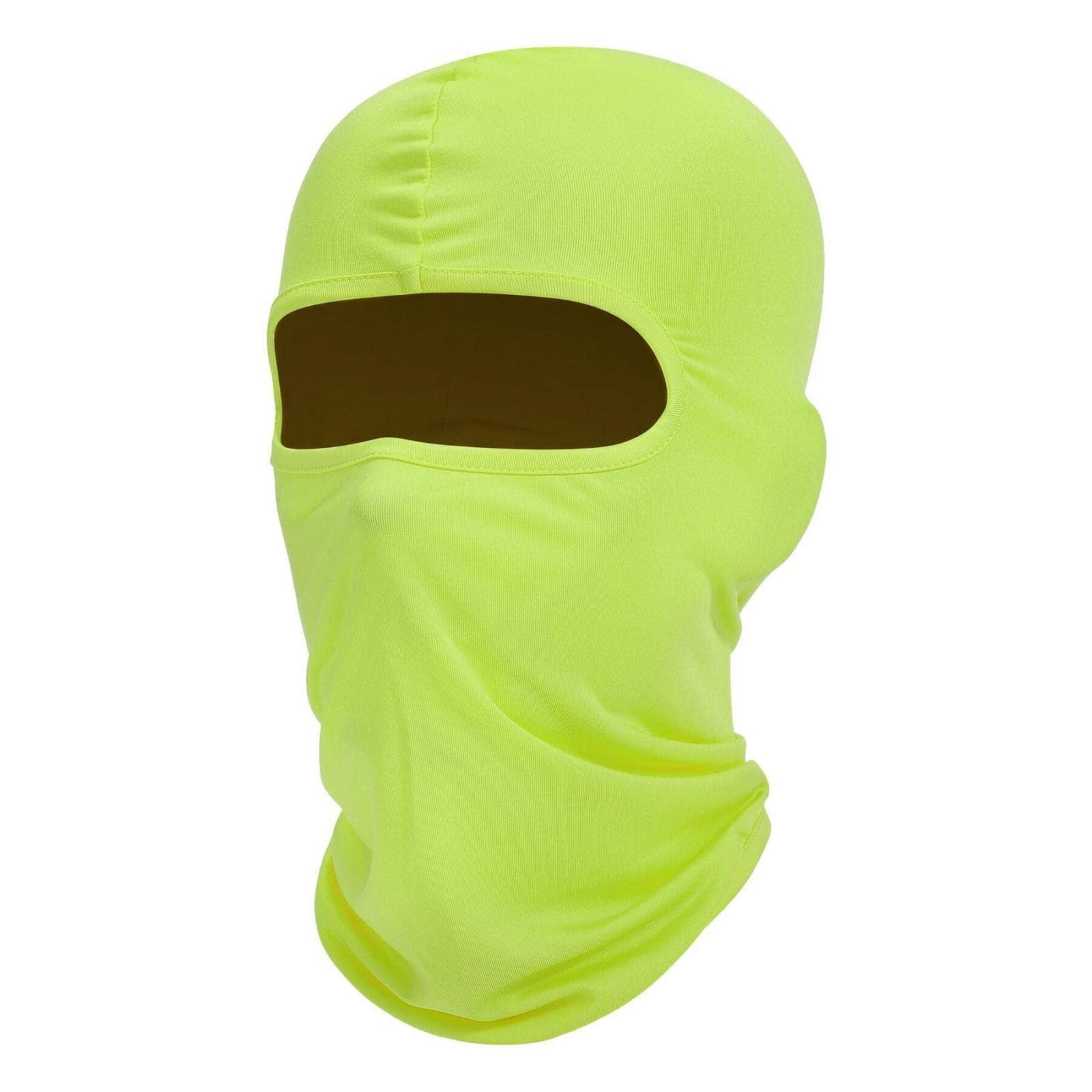 Fuinloth Balaclava Ski Mask, UV Protector Cooling Motorcycle Neck Gaiter  Scarf for Men/Women Black 