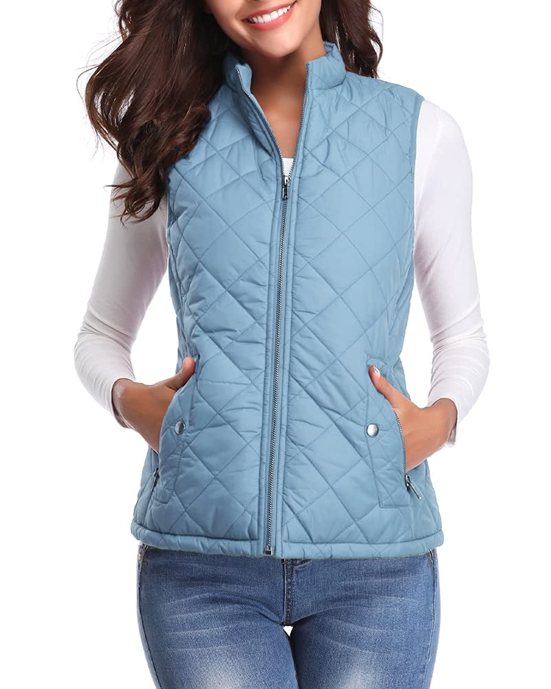 Spring Quilted Padded Vest Gilet