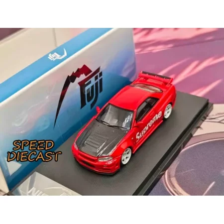 Fuji 1:64 Skyline R34, GT-R Nismo Z-Tune Premium Edition Alloy Mode