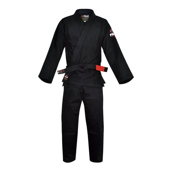 Fuji All Around Brazilian Jiu Jitsu BJJ Gi - Black (A2L)