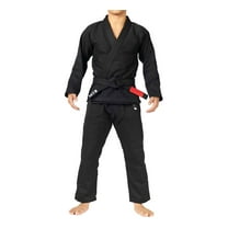 Fuji All Around Brazilian Jiu Jitsu BJJ Gi - Blackout Black on Black (A0)