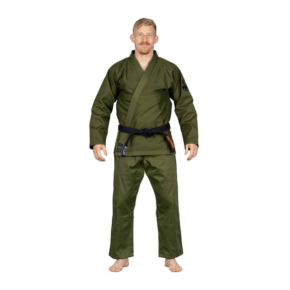 Fuji All Around Brazilian Jiu Jitsu BJJ Gi - Military Green (A2)