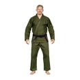thumbnail image 1 of Fuji All Around Brazilian Jiu Jitsu BJJ Gi - Military Green (A3H), 1 of 12