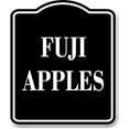 thumbnail image 1 of Fuji Apples BLACK Aluminum Composite Sign, 15"x18", 1 of 9