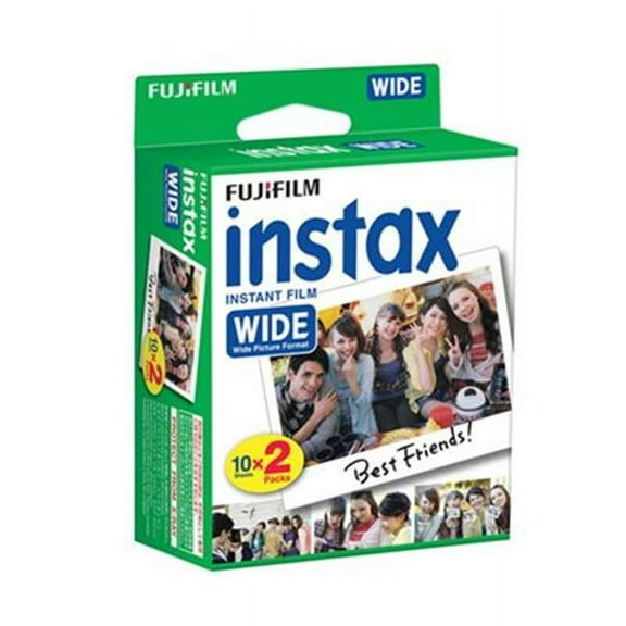 Fuji Film USA INSTAXW300FILM Instax Wide Film Twin Pack Access for Instax 200 210 & 300 Cameras