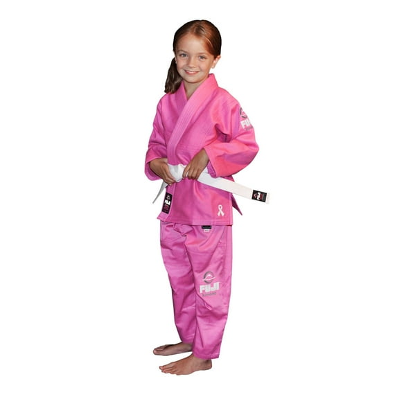 Fuji Kids Youth Childrens All Around Brazilian Jiu Jitsu Gi - Pink (C0)