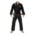 thumbnail image 1 of Fuji Sekai 2.0 Brazilian Jiu Jitsu BJJ Gi - Black (A1L), 1 of 5