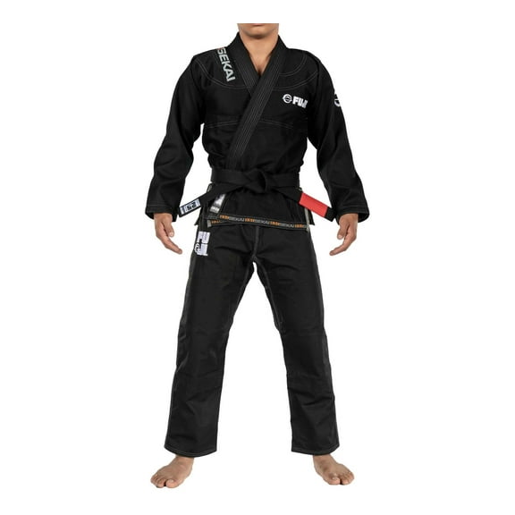 Fuji Sekai 2.0 Brazilian Jiu Jitsu BJJ Gi - Black (A6)