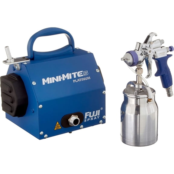 Fuji Spray 2905-T70 Mini-Mite 5 Platinum HVLP Paint Spray System with T-70 Spray Gun