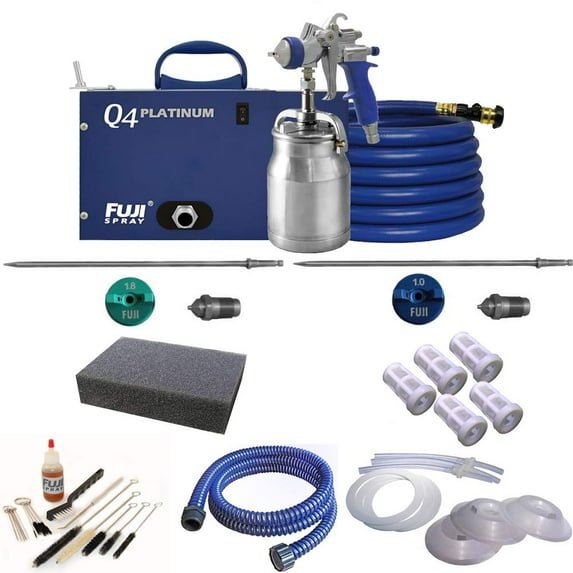 Fuji Q4 Quiet HVLP Spray System with Pro Accessory Kit