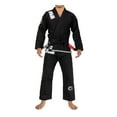 thumbnail image 1 of Fuji Submit Everyone Edition Suparaito Brazilian Jiu Jitsu BJJ Gi - Black (A1L), 1 of 6