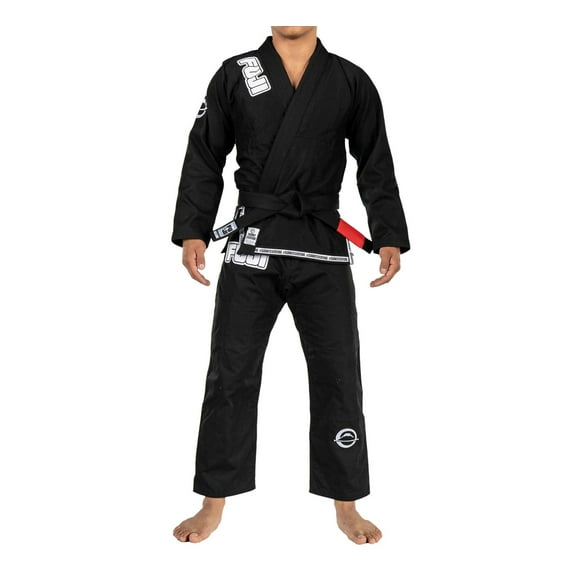 Fuji Submit Everyone Edition Suparaito Brazilian Jiu Jitsu BJJ Gi - Black (A3)