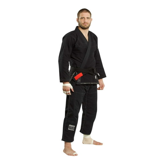 Fuji Suparaito Superlite Brazilian Jiu Jitsu Gi - Black (A0)