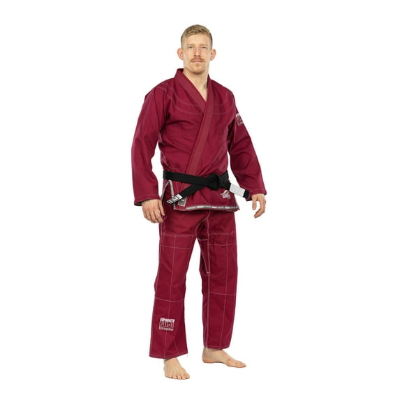 Fuji Suparaito Superlite Brazilian Jiu Jitsu Gi - Burgundy (A3H)