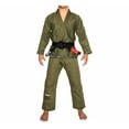 thumbnail image 1 of Fuji Suparaito Superlite Brazilian Jiu Jitsu Gi - Green (A2L), 1 of 5