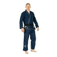 thumbnail image 1 of Fuji Suparaito Superlite Brazilian Jiu Jitsu Gi - Navy Blue (A5), 1 of 8
