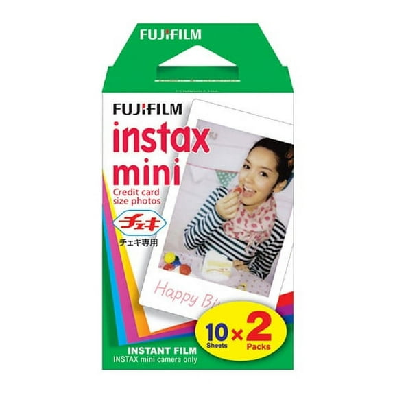 Fuji Twin Pack Fujifilm Instax Mini Instant Film 20 Photos