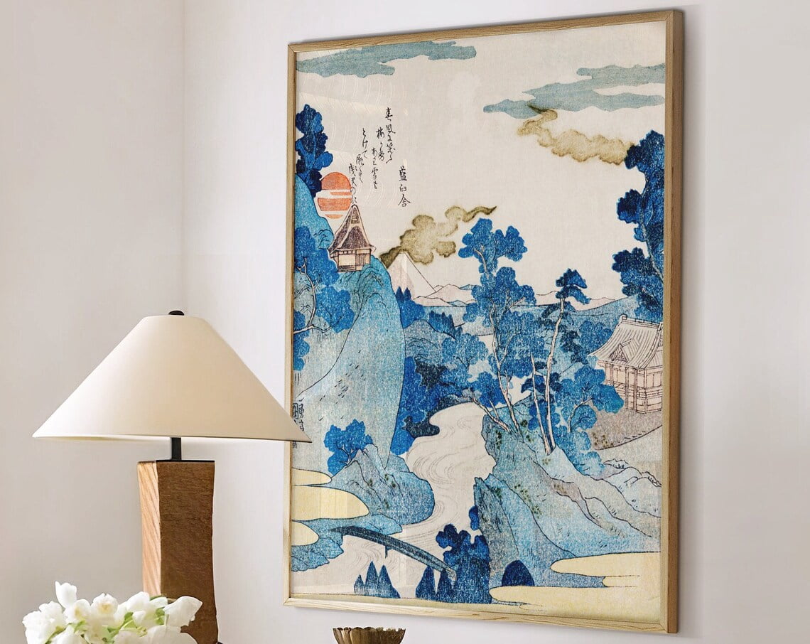 Fuji Utagawa Kuniyoshi Japanese Woodblock Art Print Hokusai Ukiyo-E ...